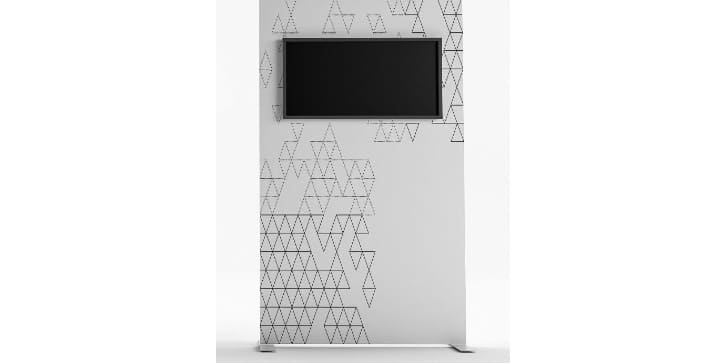 Frameless TV Stand